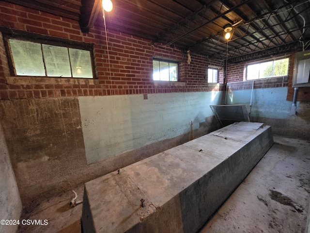 view of horse barn
