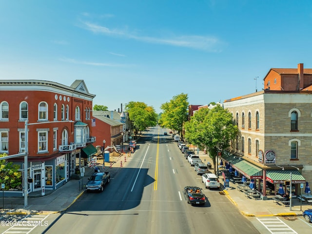 view of street