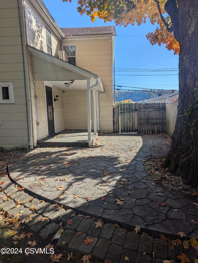 view of patio