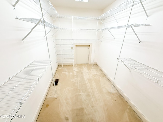 view of spacious closet