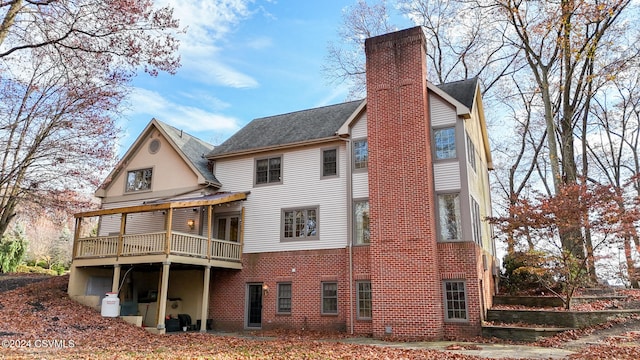 view of back of house