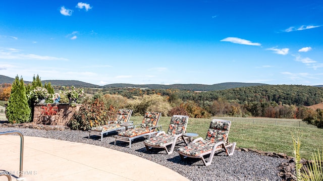 property view of mountains