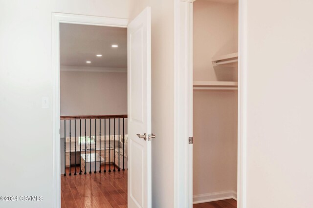 view of closet