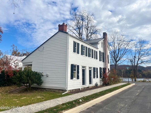 view of side of home