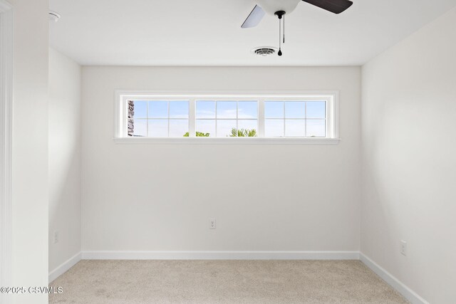 151 Hillside Ave, Elysburg, PA 17824 - carpeted spare room with a ceiling fan and baseboards