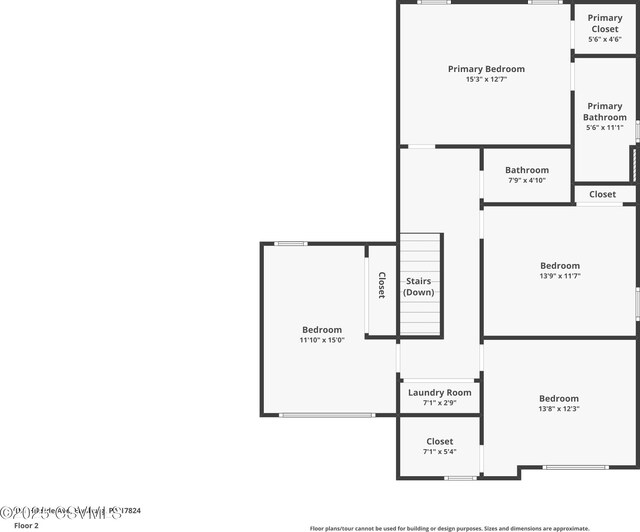 151 Hillside Ave, Elysburg, PA 17824 - floor plan / room layout