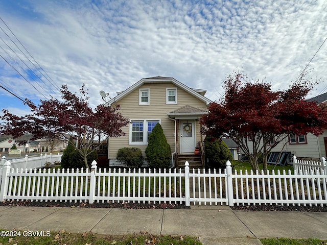 view of front of house