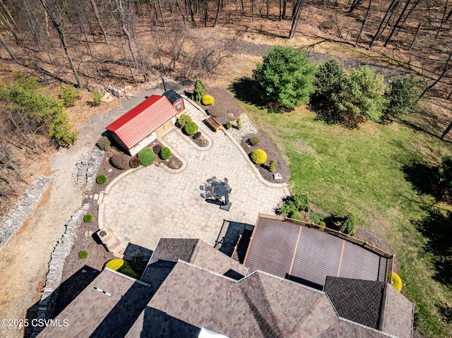 aerial view
