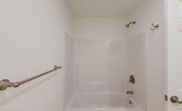 bathroom with shower / bathing tub combination