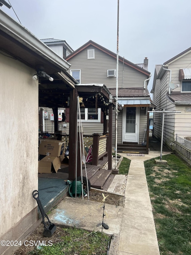 view of rear view of house