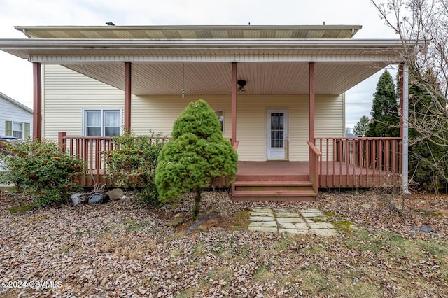 view of back of house