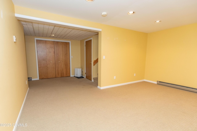 unfurnished room featuring carpet flooring