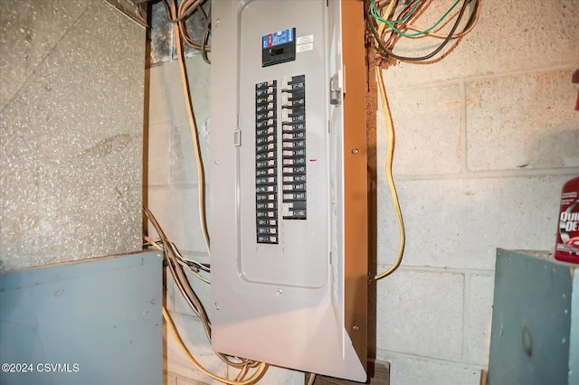 utilities with electric panel