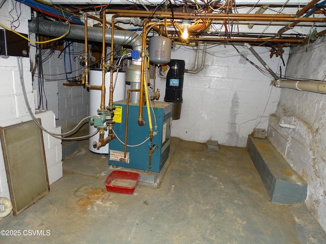 utilities with water heater