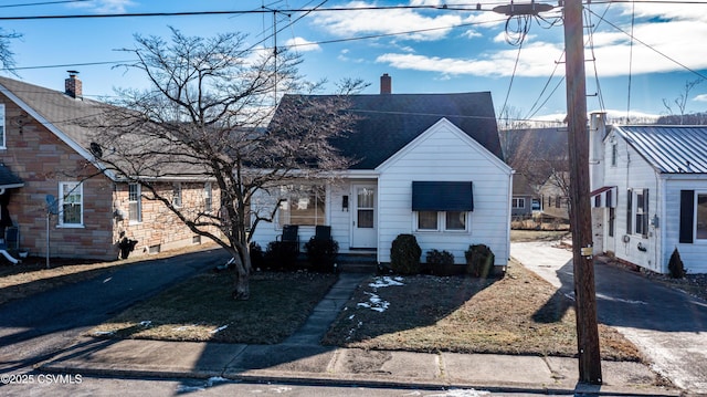 view of bungalow-style house