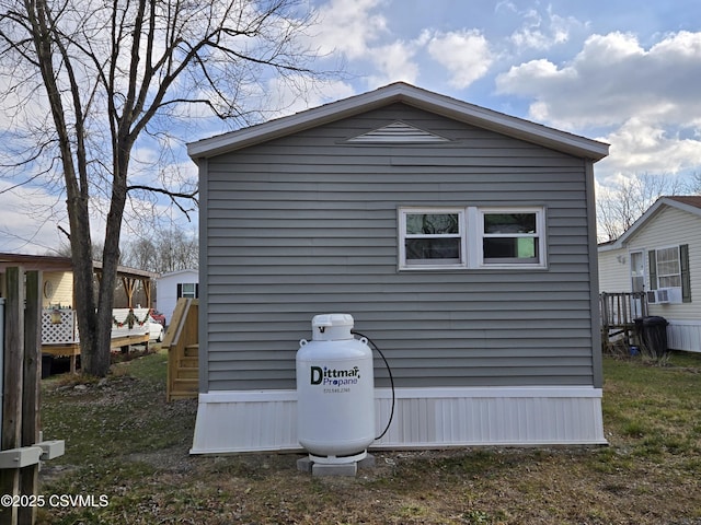 view of side of home