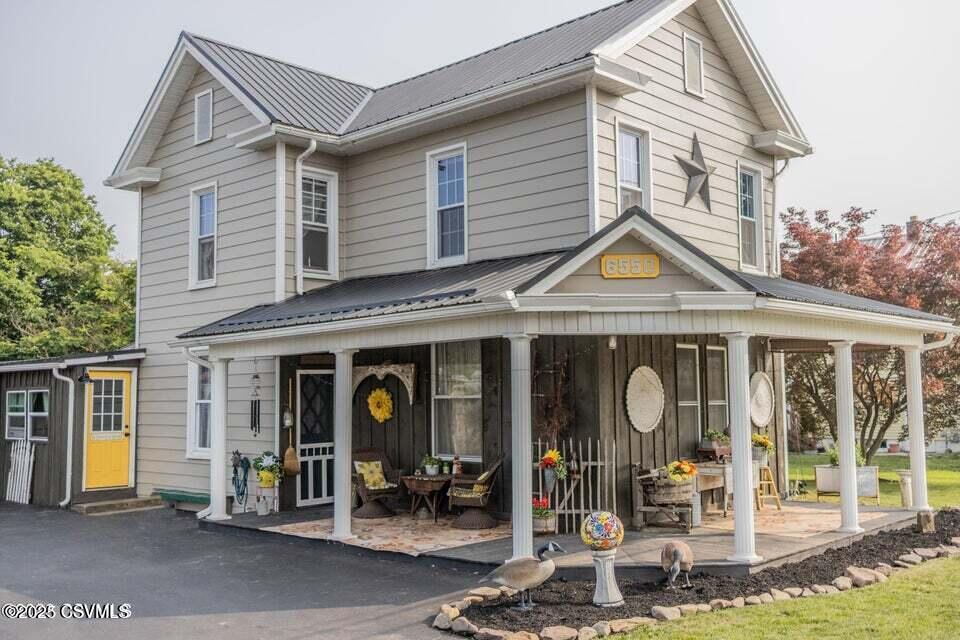 view of rear view of house