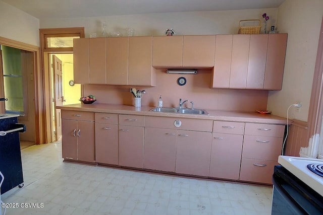 kitchen featuring sink and stove