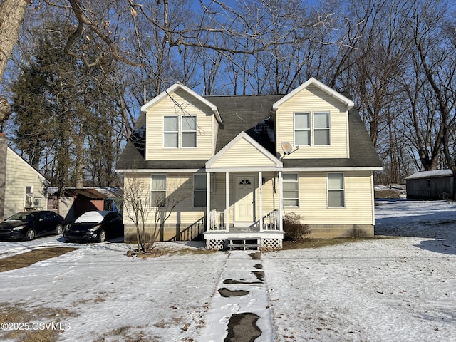 view of front of house