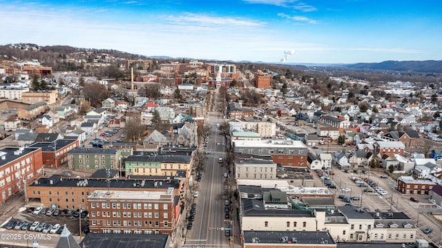53 W Main St, Bloomsburg, PA 17815 - birds eye view of property featuring a mountain view