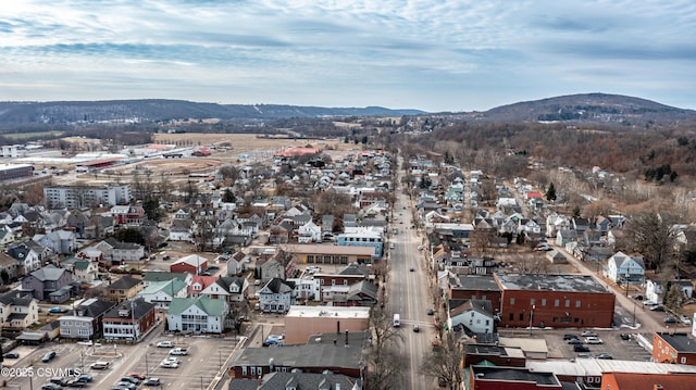 53 W Main St, Bloomsburg, PA 17815 - aerial view featuring a mountain view