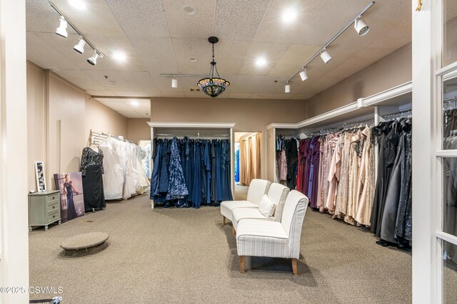53 W Main St, Bloomsburg, PA 17815 - spacious closet featuring carpet flooring