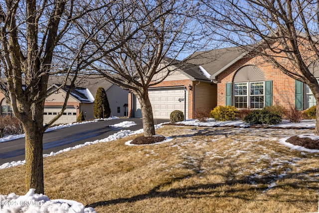 ranch-style house with a garage