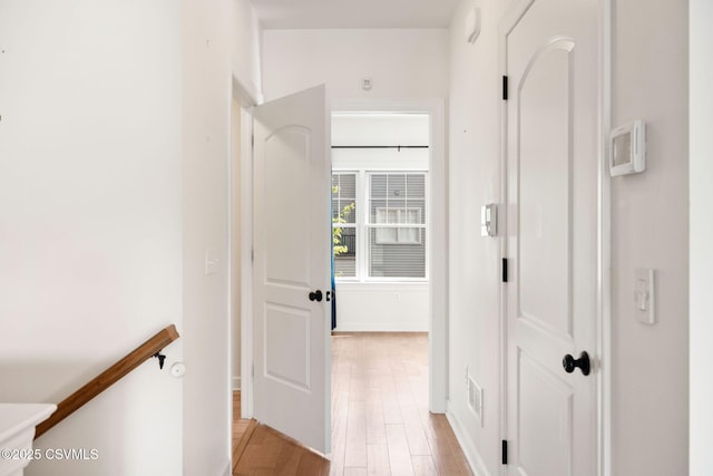 118 Jacobs Landing Way, Danville, PA 17821 - hallway with light wood finished floors