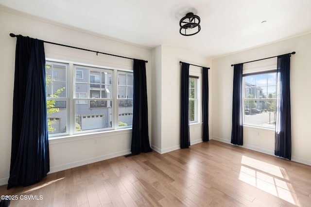 118 Jacobs Landing Way, Danville, PA 17821 - unfurnished room with light wood finished floors and baseboards