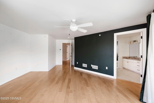 118 Jacobs Landing Way, Danville, PA 17821 - unfurnished room with ceiling fan and light wood-style floors