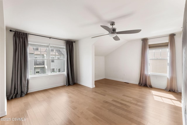 118 Jacobs Landing Way, Danville, PA 17821 - bonus room with ceiling fan, light wood-type flooring, healthy amount of natural light, and vaulted ceiling