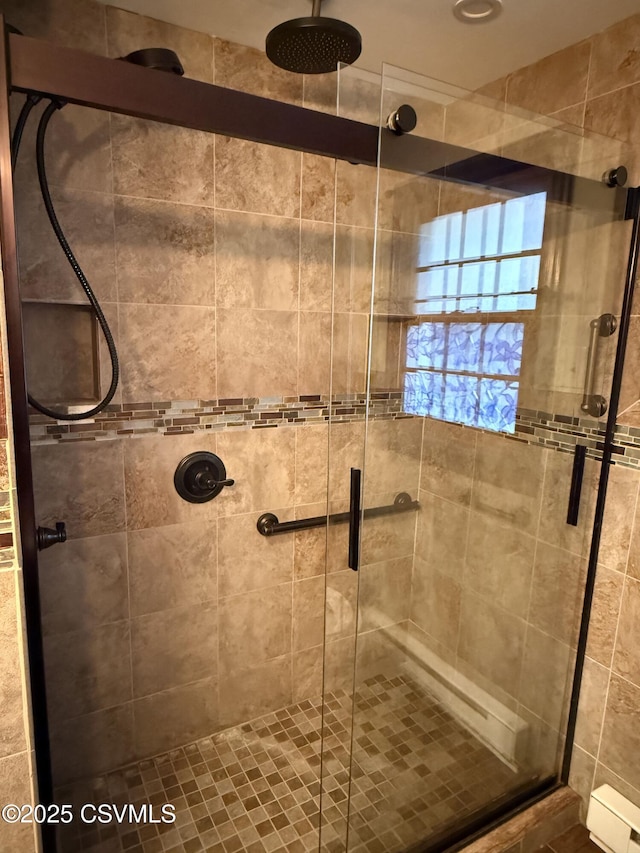 full bath featuring a stall shower