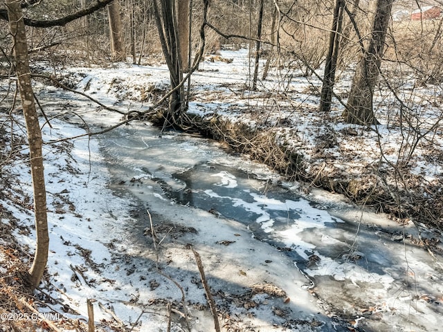 view of snowy landscape