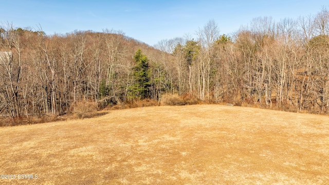 view of local wilderness with a view of trees