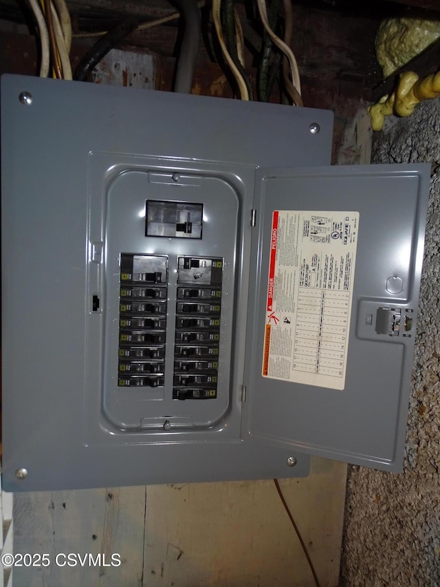 utilities with electric panel