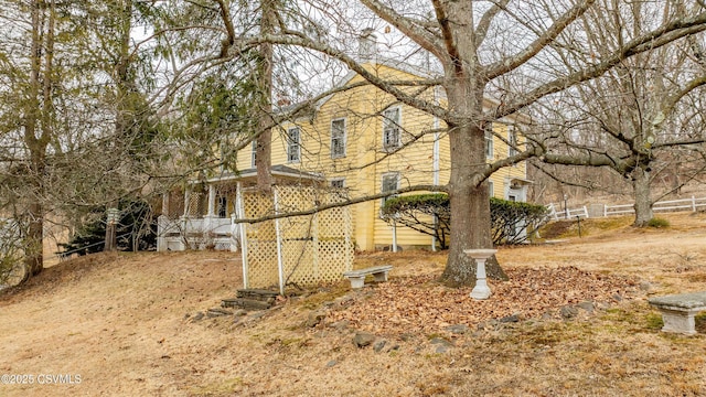 575 Crestwood Dr, Bloomsburg, PA 17815 - view of home's exterior with fence