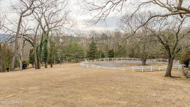 575 Crestwood Dr, Bloomsburg, PA 17815 - surrounding community with a forest view and fence