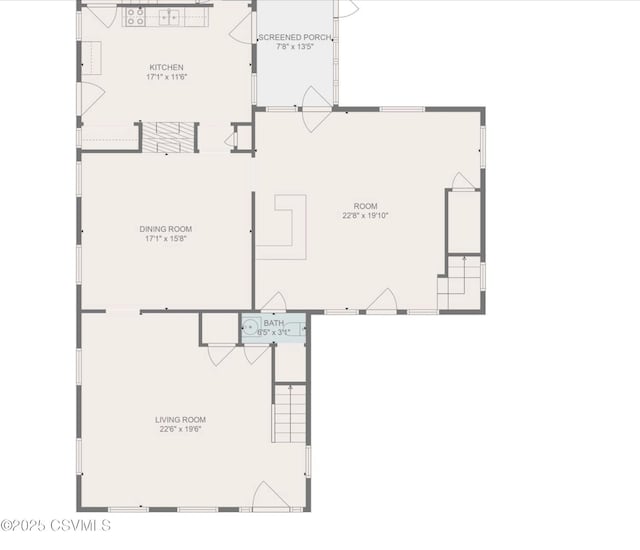575 Crestwood Dr, Bloomsburg, PA 17815 - view of layout
