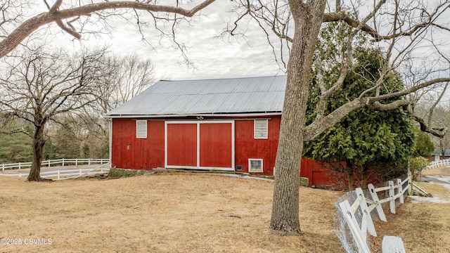 575 Crestwood Dr, Bloomsburg, PA 17815 - view of barn with fence
