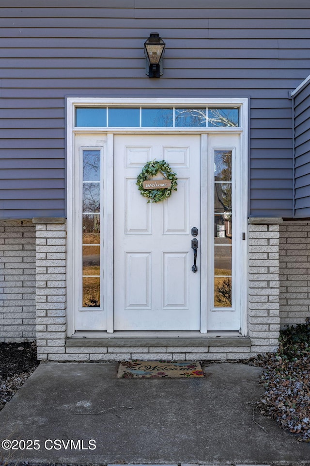 view of property entrance