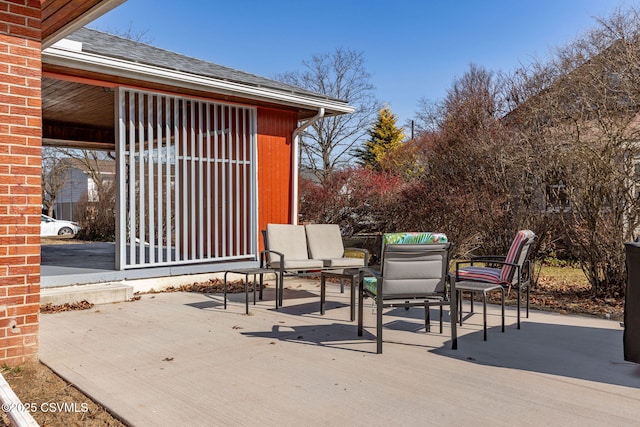 view of patio / terrace with outdoor lounge area