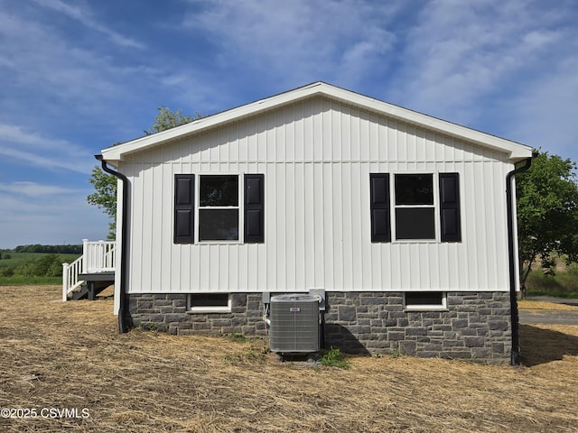 36 Starner Rd, Danville, PA 17821 - view of side of home featuring central air condition unit