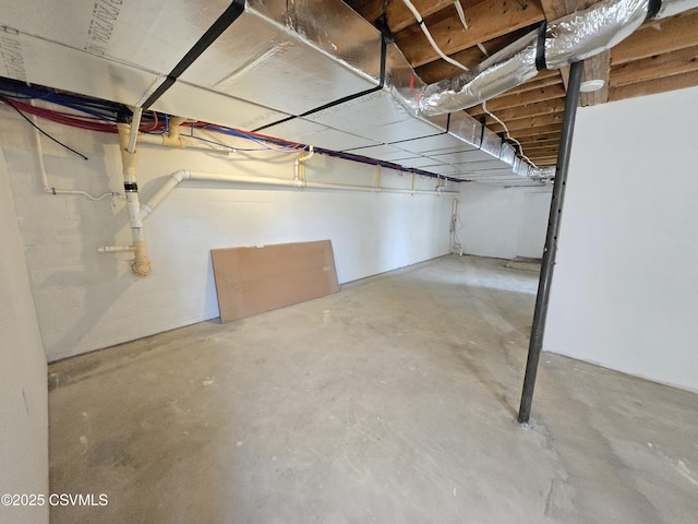 36 Starner Rd, Danville, PA 17821 - view of unfinished below grade area