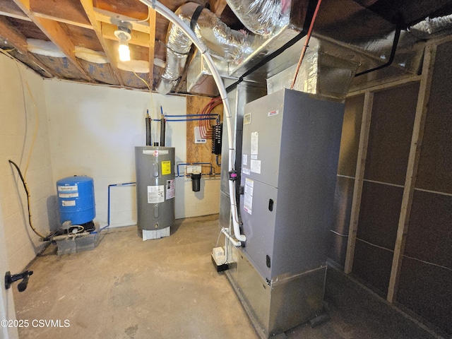 36 Starner Rd, Danville, PA 17821 - utility room featuring electric water heater