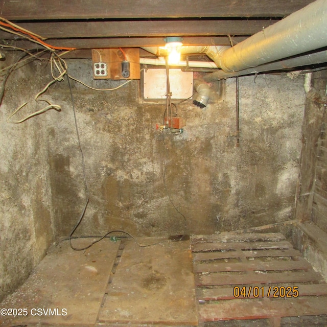 1017 Edison Ave, Sunbury, PA 17801 - view of unfinished below grade area