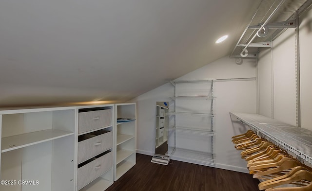 87 Lindsey Ave, Danville, PA 17821 - spacious closet featuring wood finished floors and lofted ceiling