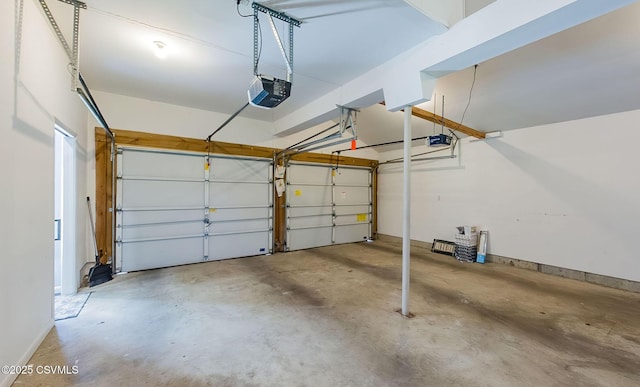 87 Lindsey Ave, Danville, PA 17821 - garage with baseboards and a garage door opener