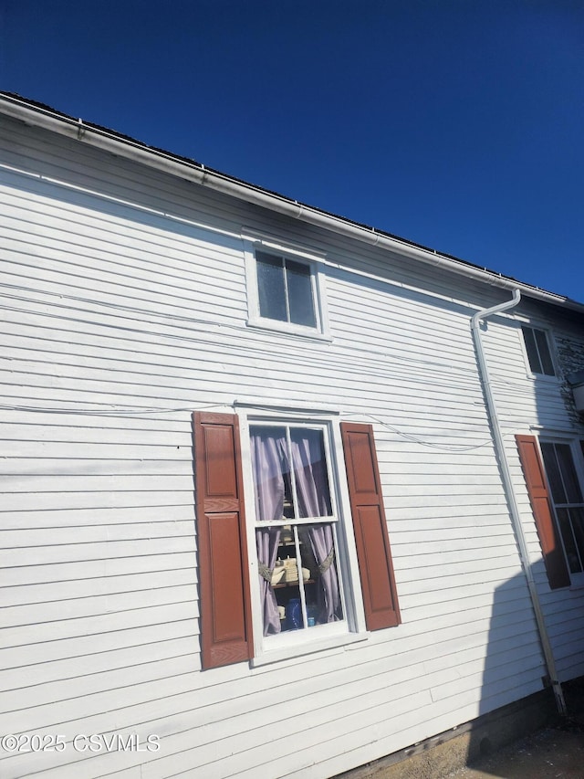 view of side of property