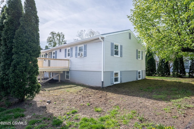 302 Walnut St, Selinsgrove, PA 17870 - exterior space with a wooden deck