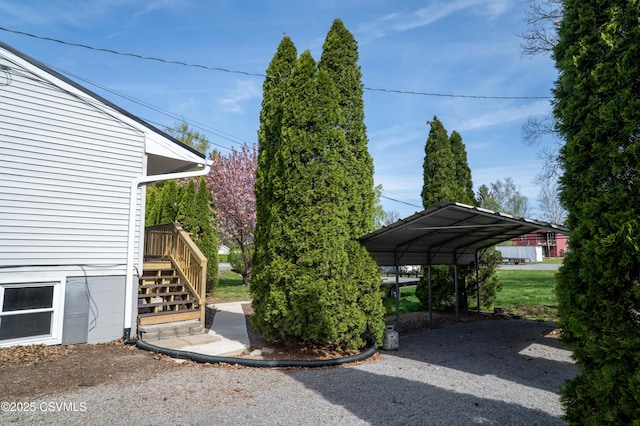 302 Walnut St, Selinsgrove, PA 17870 - exterior space with a detached carport